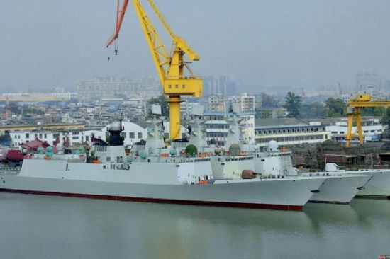 Trung Quốc đẩy mạnh chế tạo tàu hộ vệ tên lửa Type 054A
